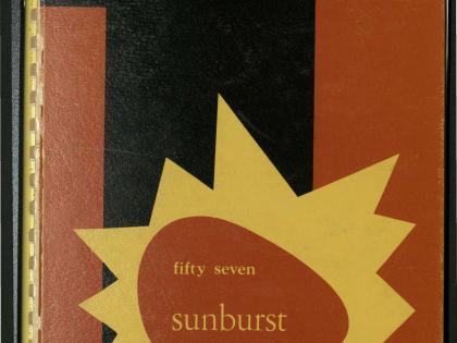 Sunburst yearbook, San Fernando Valley State College, 1957