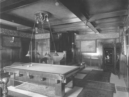 Lanterman House Billiard Room, 1915