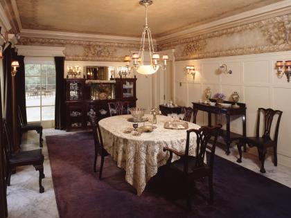 Lanterman House Dining Room today